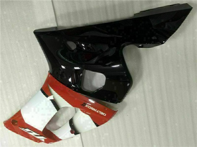 Rouge Blanc 98-02 YZF R6 Carénage Moto Rouge Blanc 98-02 YZF R6 Carénage Moto