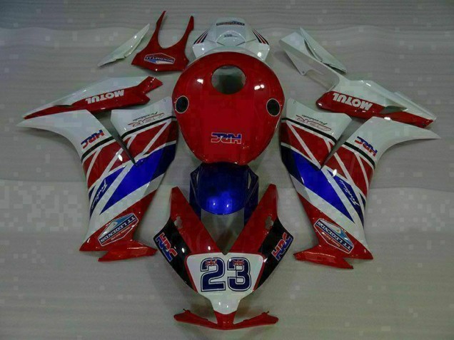 Rouge Blanc Bleu 23 12-16 CBR1000RR Carénage Moto Rouge Blanc Bleu 23 12-16 CBR1000RR Carénage Moto
