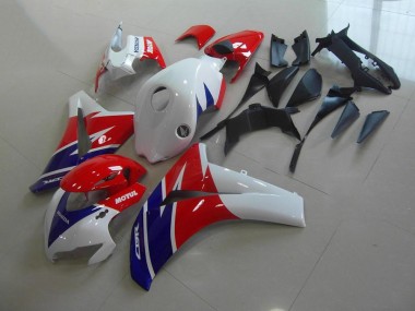 Rouge Blanc Bleu Motul 08-11 CBR1000RR Carénage Moto