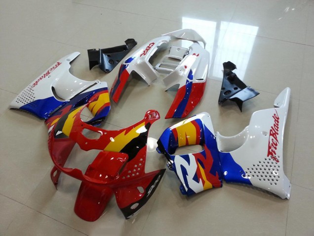 Rouge Blanc Jaune 96-97 CBR900RR 893 Carénage Moto Rouge Blanc Jaune 96-97 CBR900RR 893 Carénage Moto