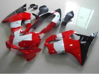 Rouge Blanc Noir 04-07 CBR600 F4i Carénage Moto