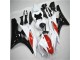 Rouge Blanc Noir 06-07 YZF R6 Carénage Moto