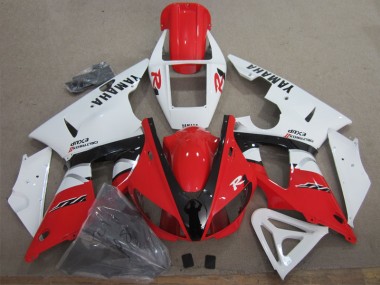 Rouge Blanc Noir 09-11 YZF R1 Carénage Moto