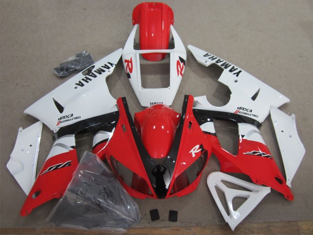 Rouge Blanc Noir 09-11 YZF R1 Carénage Moto