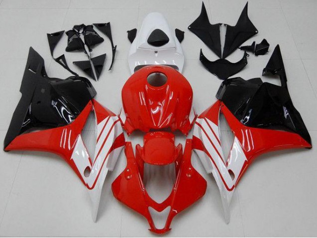Rouge Blanc Noir 09-12 CBR600RR Carrosserie Moto Rouge Blanc Noir 09-12 CBR600RR Carrosserie Moto