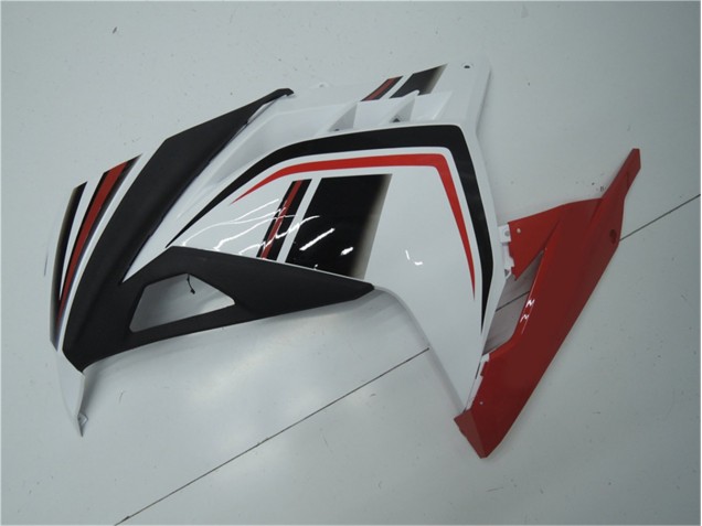 Rouge Blanc Noir 13-16 EX300 Carénage Moto Rouge Blanc Noir 13-16 EX300 Carénage Moto