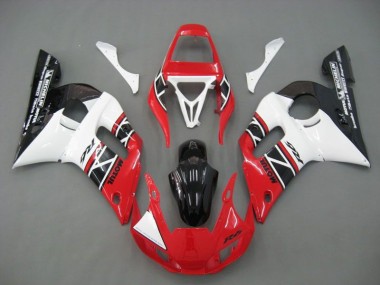 Rouge Blanc Noir 98-02 YZF R6 Carénage Moto