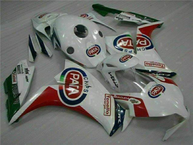Rouge Blanc PATA 12-16 CBR1000RR Carénages Moto Rouge Blanc PATA 12-16 CBR1000RR Carénages Moto