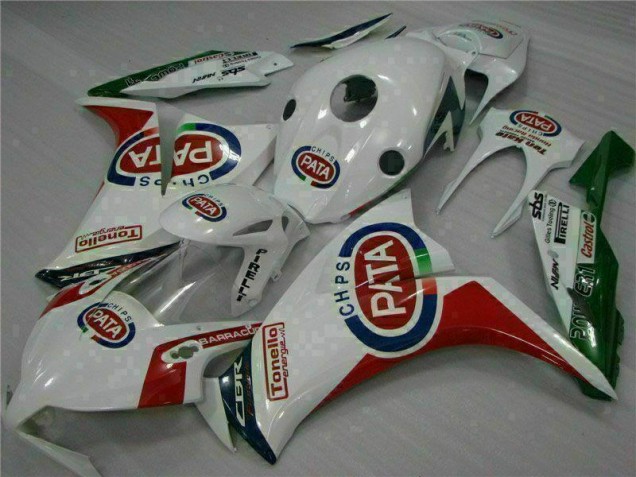 Rouge Blanc PATA 12-16 CBR1000RR Carénages Moto Rouge Blanc PATA 12-16 CBR1000RR Carénages Moto