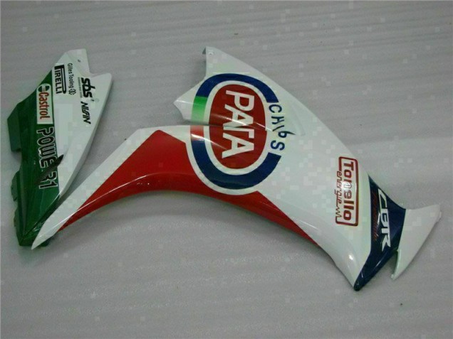 Rouge Blanc PATA 12-16 CBR1000RR Carénages Moto Rouge Blanc PATA 12-16 CBR1000RR Carénages Moto