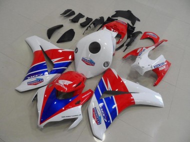 Rouge Blanc TT Legends 08-11 CBR1000RR Carénage Moto