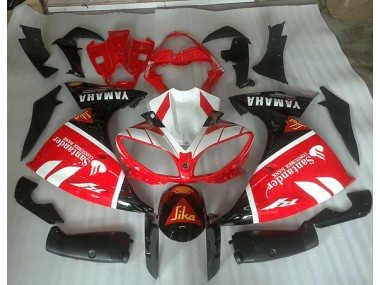 Rouge Blanc et Noir Graphique 09-11 YZF R1 Carénage Moto