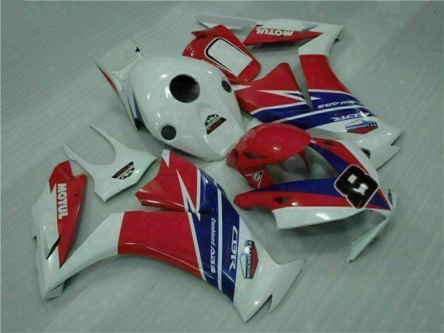 Rouge Bleu Blanc 12-16 CBR1000RR Carénage Moto