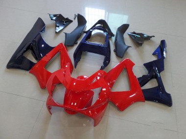 Rouge Bleu Foncé 00-01 CBR900RR 929 Carénage Moto