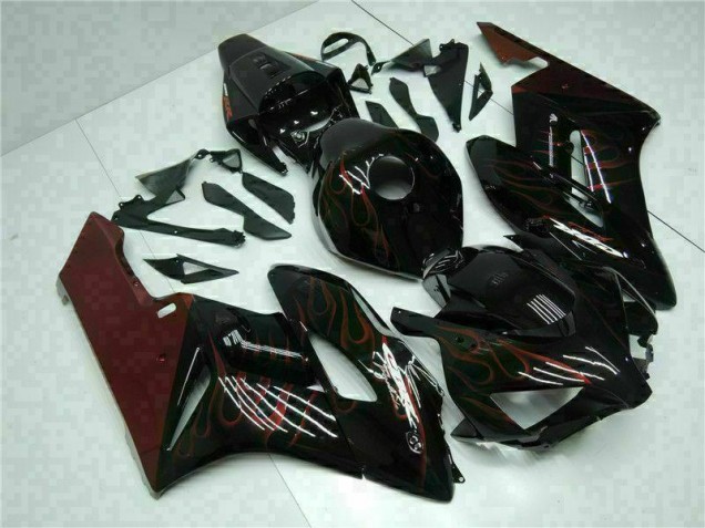 Rouge Flamme 04-05 CBR1000RR Carénage Moto Rouge Flamme 04-05 CBR1000RR Carénage Moto