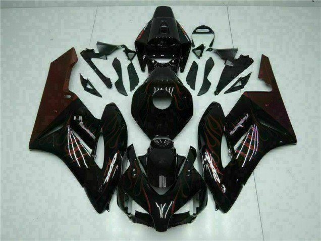 Rouge Flamme 04-05 CBR1000RR Carénage Moto Rouge Flamme 04-05 CBR1000RR Carénage Moto