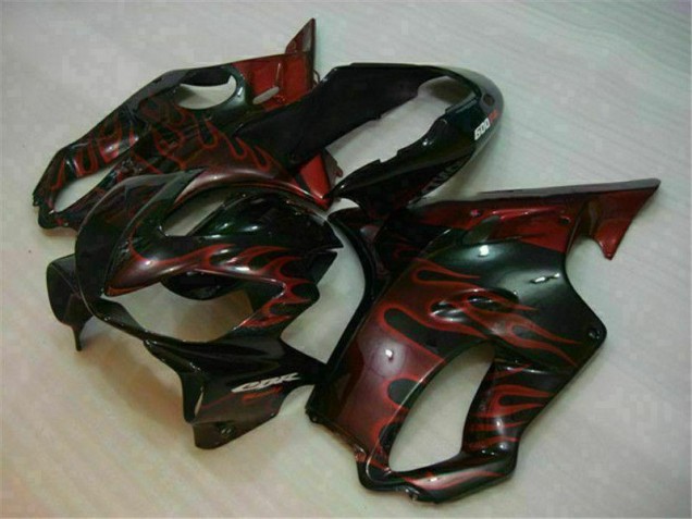 Rouge Flamme 04-07 CBR600 F4i Carénage Moto Rouge Flamme 04-07 CBR600 F4i Carénage Moto