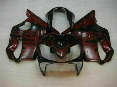 Rouge Flamme 04-07 CBR600 F4i Carénage Moto
