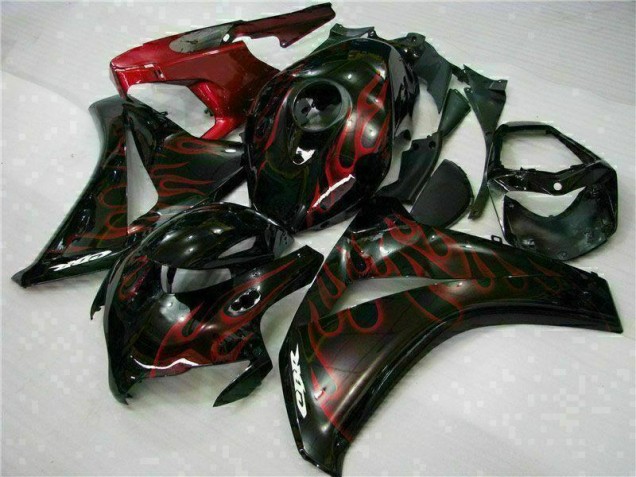 Rouge Flamme 08-11 CBR1000RR Carénage Moto Rouge Flamme 08-11 CBR1000RR Carénage Moto