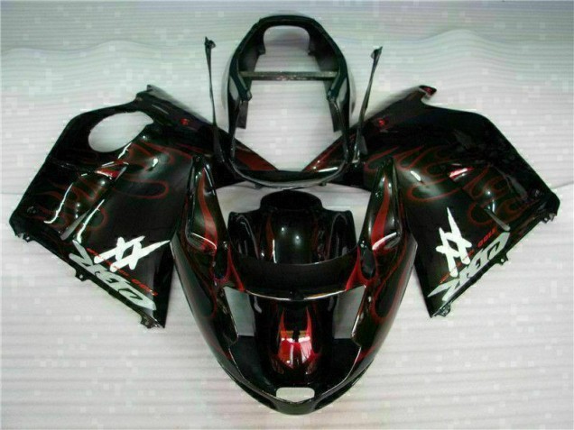 Rouge Flamme 96-07 CBR1100XX Carénages Moto