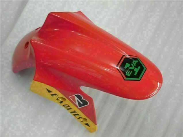 Rouge Jaune 08-12 EX250 Carénage Moto Rouge Jaune 08-12 EX250 Carénage Moto
