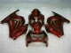 Rouge Ninja 08-12 EX250 Carénage Moto Rouge Ninja 08-12 EX250 Carénage Moto