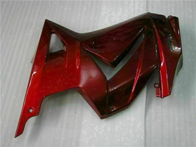 Rouge Ninja 08-12 EX250 Carénage Moto Rouge Ninja 08-12 EX250 Carénage Moto