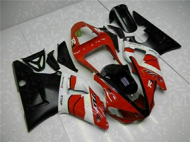 Rouge Noir 00-01 YZF R1 Carénage Moto Rouge Noir 00-01 YZF R1 Carénage Moto
