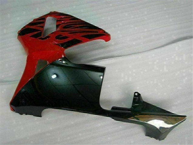 Rouge Noir 03-04 CBR600RR Kit Carénages Motos Complet Rouge Noir 03-04 CBR600RR Kit Carénages Motos Complet