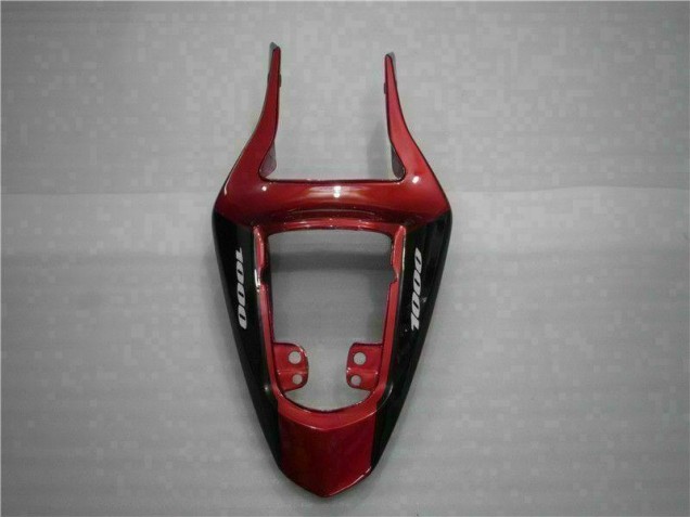 Rouge Noir 03-04 GSXR 1000 Carénage Moto Rouge Noir 03-04 GSXR 1000 Carénage Moto