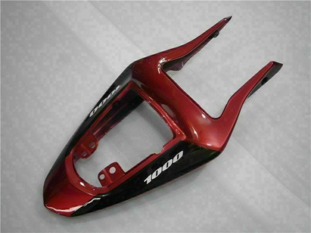 Rouge Noir 03-04 GSXR 1000 Carénage Moto Rouge Noir 03-04 GSXR 1000 Carénage Moto