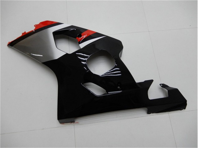 Rouge Noir 04-05 GSXR 600/750 Carénage Moto Rouge Noir 04-05 GSXR 600/750 Carénage Moto