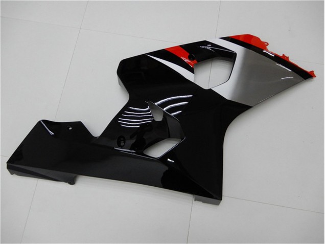 Rouge Noir 04-05 GSXR 600/750 Carénage Moto Rouge Noir 04-05 GSXR 600/750 Carénage Moto