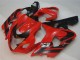 Rouge Noir 04-05 GSXR 600/750 Carénages Moto Rouge Noir 04-05 GSXR 600/750 Carénages Moto