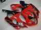 Rouge Noir 04-05 GSXR 600/750 Carénages Moto Rouge Noir 04-05 GSXR 600/750 Carénages Moto