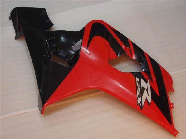 Rouge Noir 04-05 GSXR 600/750 Carénages Moto Rouge Noir 04-05 GSXR 600/750 Carénages Moto