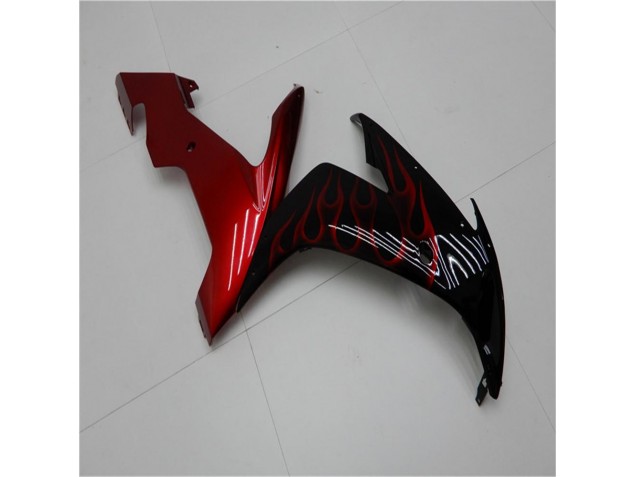 Rouge Noir 04-06 YZF R1 Carénages Moto Rouge Noir 04-06 YZF R1 Carénages Moto
