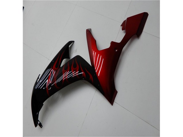Rouge Noir 04-06 YZF R1 Carénages Moto Rouge Noir 04-06 YZF R1 Carénages Moto