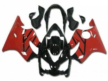 Rouge Noir 04-07 CBR600 F4i Carénages Moto