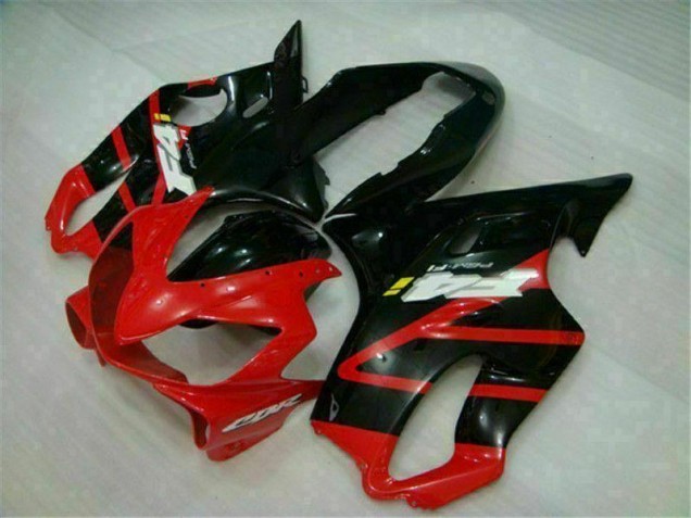 Rouge Noir 04-07 CBR600 F4i Kit Carénages Motos Complet Rouge Noir 04-07 CBR600 F4i Kit Carénages Motos Complet