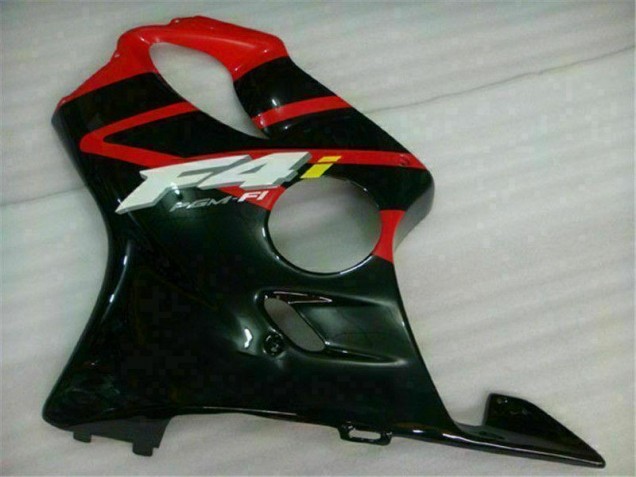 Rouge Noir 04-07 CBR600 F4i Kit Carénages Motos Complet Rouge Noir 04-07 CBR600 F4i Kit Carénages Motos Complet