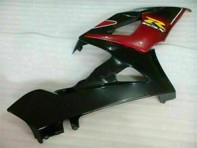 Rouge Noir 05-06 GSXR 1000 Carénages Moto