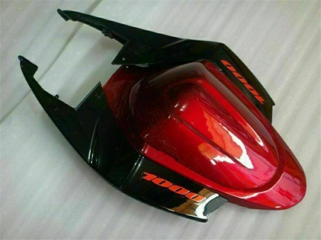 Rouge Noir 05-06 GSXR 1000 Carénages Moto