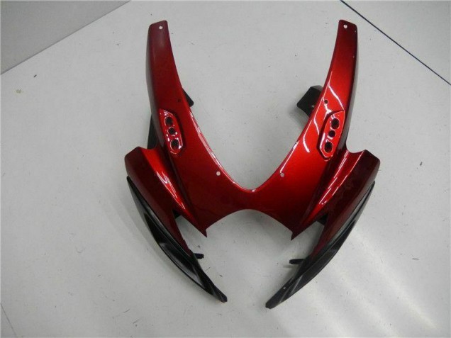 Rouge Noir 06-07 GSXR 600/750 Carénage Moto Rouge Noir 06-07 GSXR 600/750 Carénage Moto