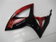 Rouge Noir 06-07 GSXR 600/750 Carénage Moto Rouge Noir 06-07 GSXR 600/750 Carénage Moto