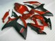 Rouge Noir 06-07 GSXR 600/750 Kit Carénages Motos Complet Rouge Noir 06-07 GSXR 600/750 Kit Carénages Motos Complet