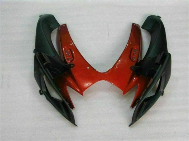 Rouge Noir 06-07 GSXR 600/750 Kit Carénages Motos Complet Rouge Noir 06-07 GSXR 600/750 Kit Carénages Motos Complet