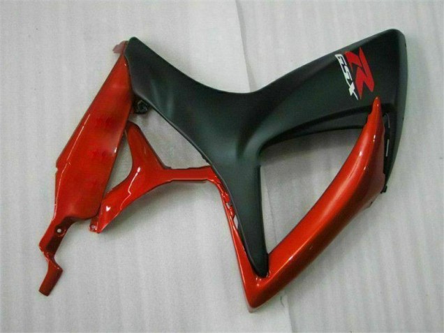 Rouge Noir 06-07 GSXR 600/750 Kit Carénages Motos Complet Rouge Noir 06-07 GSXR 600/750 Kit Carénages Motos Complet