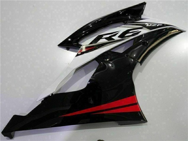 Rouge Noir 08-16 YZF R6 Carénage Moto Rouge Noir 08-16 YZF R6 Carénage Moto