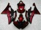 Rouge Noir 08-16 YZF R6 Carrosserie Moto Rouge Noir 08-16 YZF R6 Carrosserie Moto
